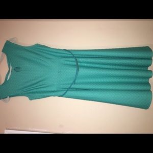 London times teal dress